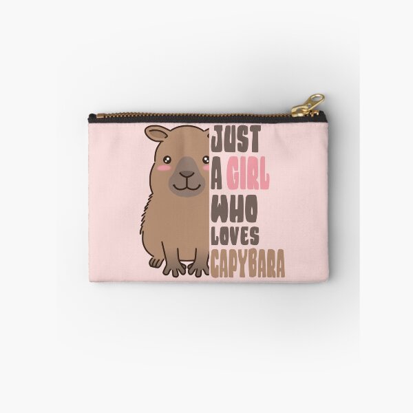 Item preview, Just A Girl Who Loves Capybara designed and sold by samah82.