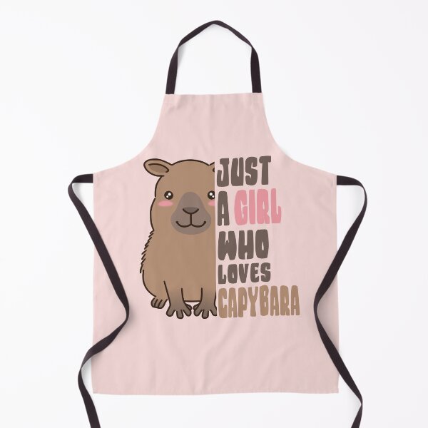 Item preview, Just A Girl Who Loves Capybara designed and sold by samah82.