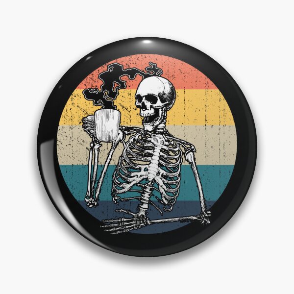 Item preview, Skeleton Coffee Halloween Costume Skeleton Drinking Coffee Gear designed and sold by DynamicDesign.