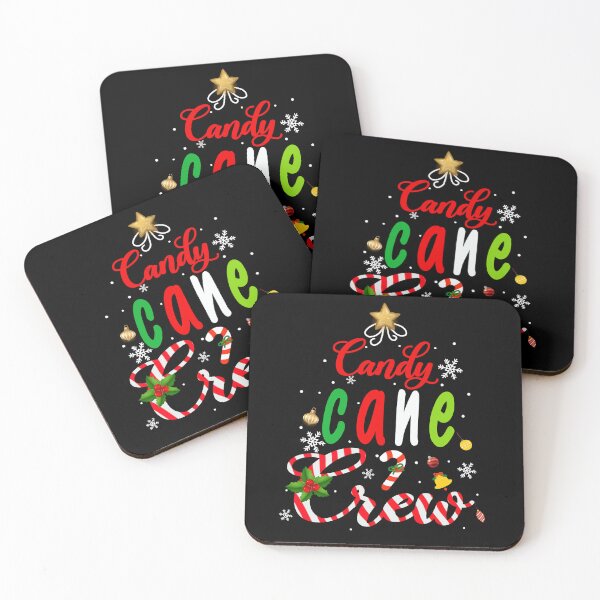Aperçu de l'œuvre Candy Cane Crew Amour de bonbons de Noël drôle créée et vendue par Ibettson Justine.