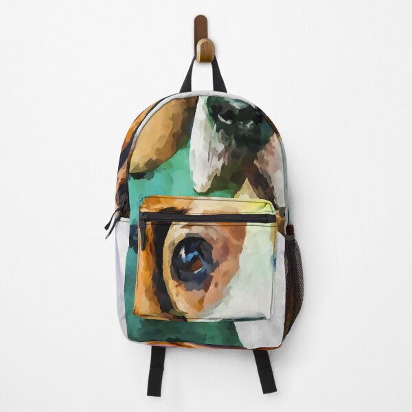 Item preview, Beagle portrait painting 3 abstract art designed and sold by shrolts.