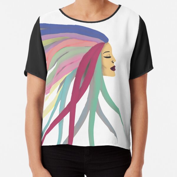 Hair Everywhere Chiffon Top