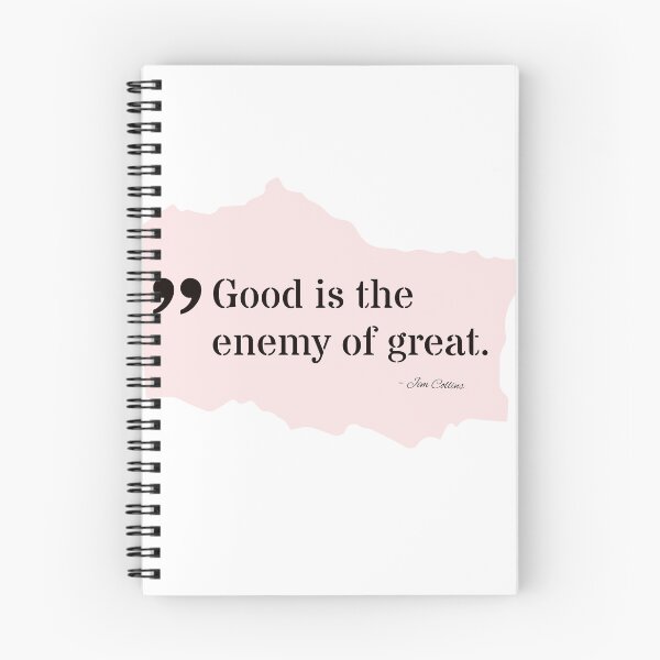 Item preview, Good is the enemy of great designed and sold by Work life.