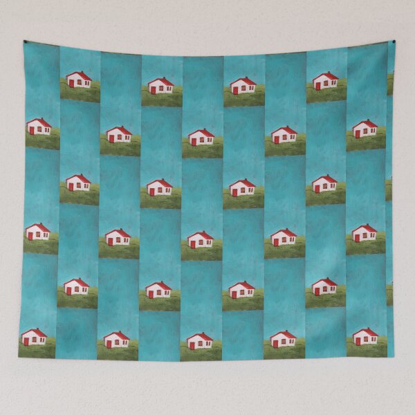 Item preview, Flying Girl Swims or Undiscovered Lands designed and sold by rowenamurillo.