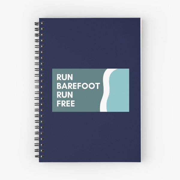 Item preview, Run Barefoot Run Free designed and sold by Runner's High.