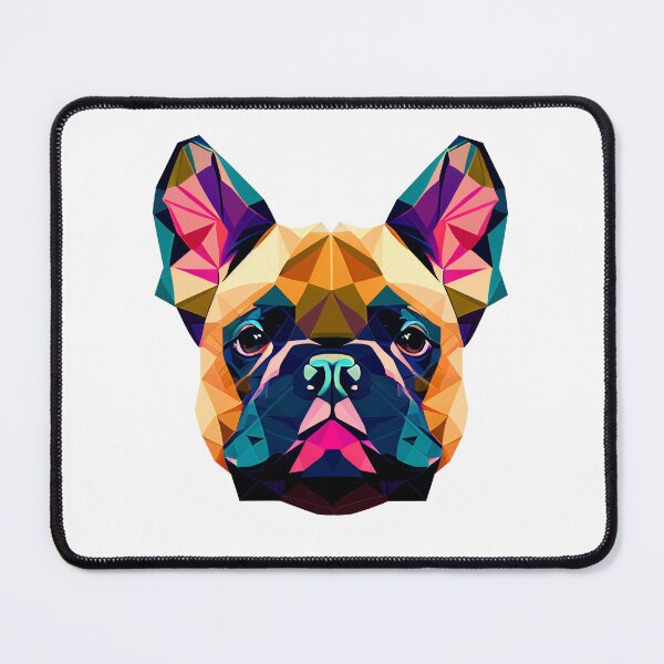 Item preview, French Bulldog Geometric Portrait - Lively designed and sold by Bondoboxy.