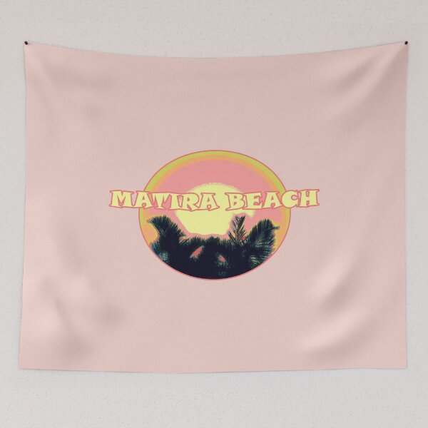 Item preview, Matira Beach Palm Trees and Typography - Bora Bora - French Polynesia - South Pacific - text high placement 2 of 6 designed and sold by Beachy.