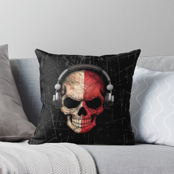 Item preview, Dj Skull with Maltese Flag designed and sold by JeffBartels.