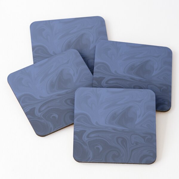Item preview, Blue Shades Liquid Art. Liquid Marble. Abstract Design. designed and sold by Jason123za.