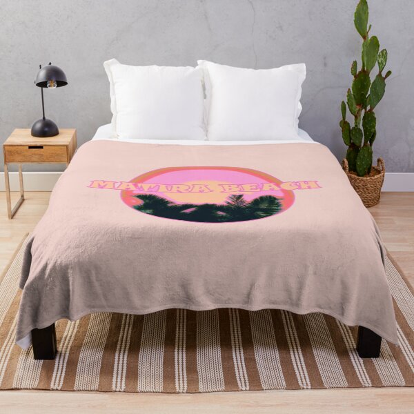 Item preview, Matira Beach Palm Trees and Typography - Bora Bora - French Polynesia - South Pacific - text high placement 3 of 6 designed and sold by Beachy.