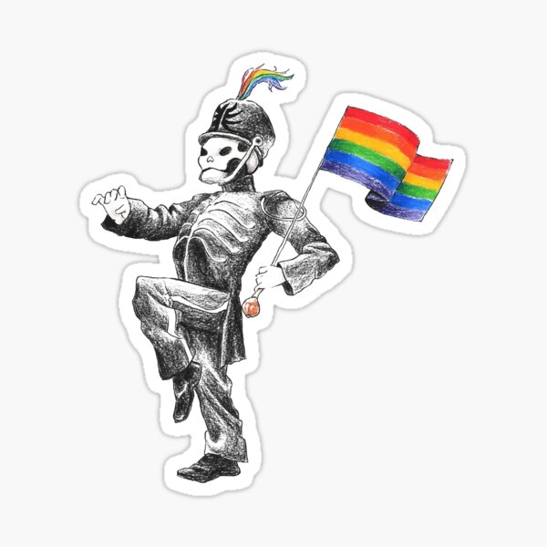 "flag bearer" Sticker for Sale by KareemPfan Redbubble