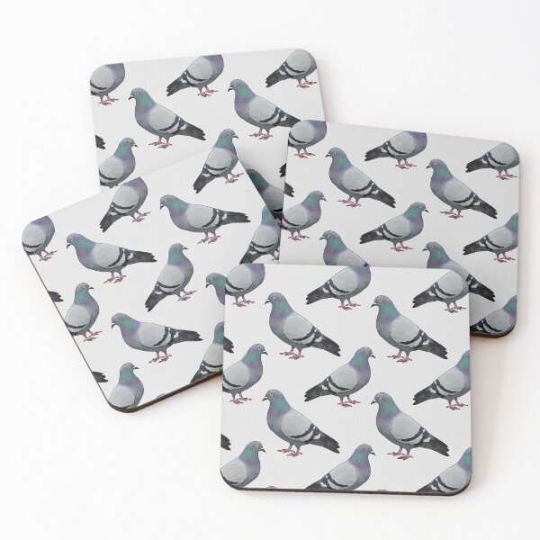 Item preview, Dirty ol street pigeon designed and sold by Meowmaddie.