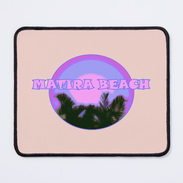 Item preview, Matira Beach Palm Trees and Typography - Bora Bora - French Polynesia - South Pacific - text high placement 4 of 6 designed and sold by Beachy.