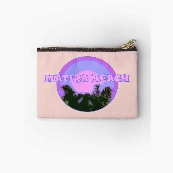 Item preview, Matira Beach Palm Trees and Typography - Bora Bora - French Polynesia - South Pacific - text high placement 4 of 6 designed and sold by Beachy.
