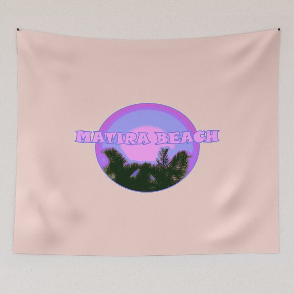 Item preview, Matira Beach Palm Trees and Typography - Bora Bora - French Polynesia - South Pacific - text high placement 4 of 6 designed and sold by Beachy.