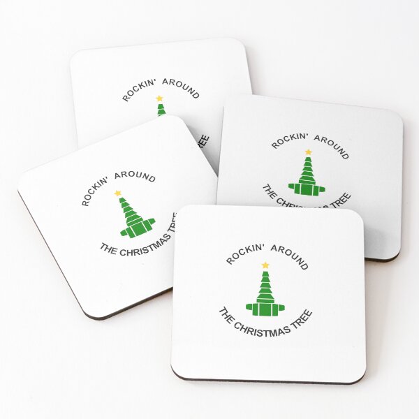 Item preview, Rockin' Around Green Oxygen Christmas Tree with Yellow Star designed and sold by BearAndCat.