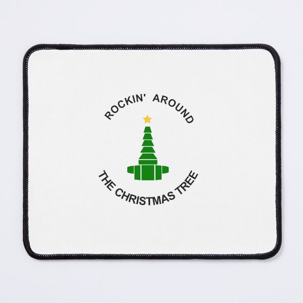 Item preview, Rockin' Around Green Oxygen Christmas Tree with Yellow Star designed and sold by BearAndCat.