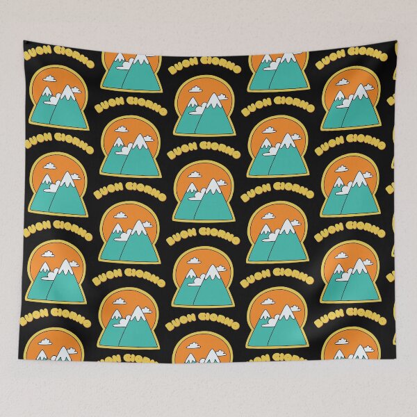 Item preview, buon giorno good morning in italian designed and sold by CheekyChicArtj.