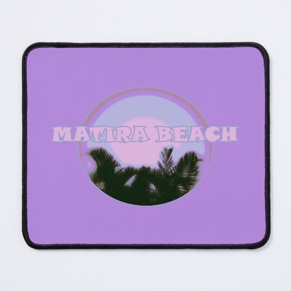Item preview, Matira Beach Palm Trees and Typography - Bora Bora - French Polynesia - South Pacific - text high placement 5 of 6 designed and sold by Beachy.