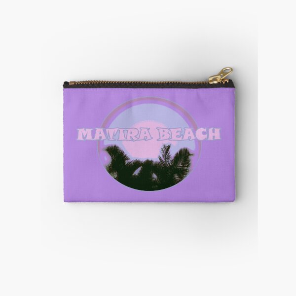 Item preview, Matira Beach Palm Trees and Typography - Bora Bora - French Polynesia - South Pacific - text high placement 5 of 6 designed and sold by Beachy.