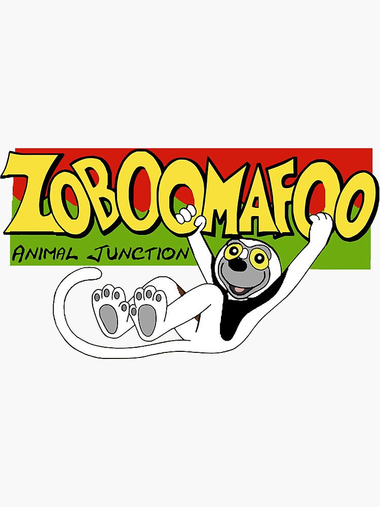 "Zoboomafoo Animal Junction TShirt Men Women" Sticker for Sale by