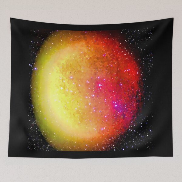 Item preview, abstract moon ball surreal designed and sold by MIKAFXSTORE.