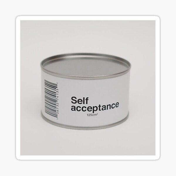 SELF ACCEPTANCE Sticker