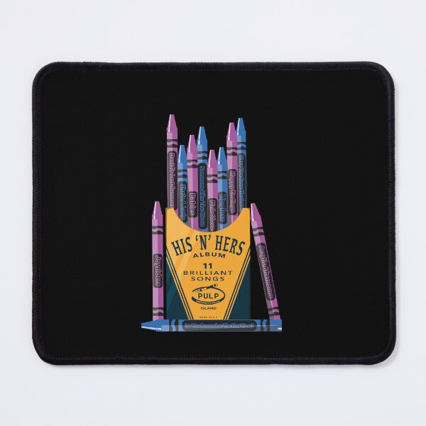 Item preview, Pulp His'n'Hers Album Crayons designed and sold by Lick-Design.