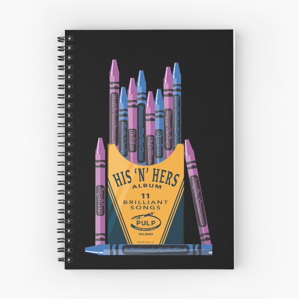 Item preview, Pulp His'n'Hers Album Crayons designed and sold by Lick-Design.