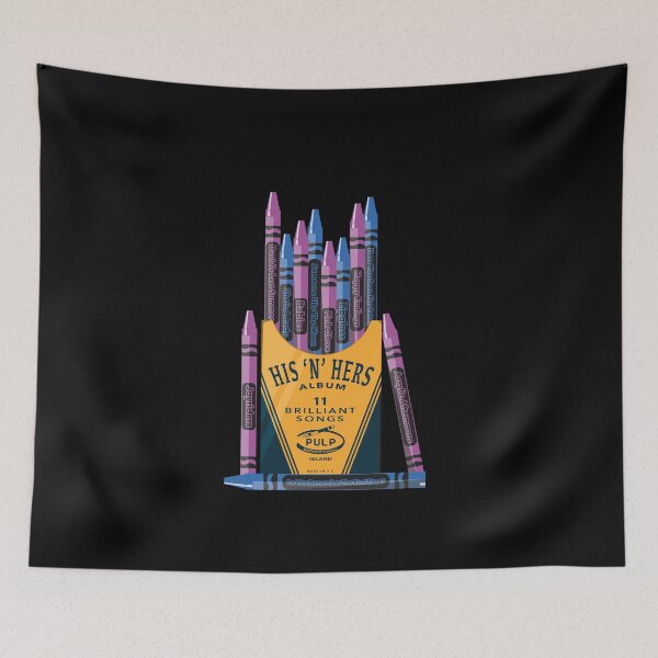 Item preview, Pulp His'n'Hers Album Crayons designed and sold by Lick-Design.