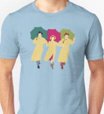 Camiseta unisex Cantando en la lluvia