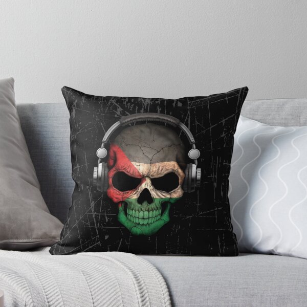 Item preview, Dj Skull with Palestinian Flag designed and sold by JeffBartels.