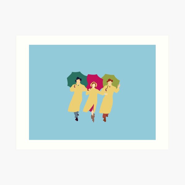 Singing In the Rain Art Print
