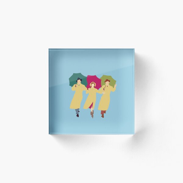 Singing In the Rain Acrylic Block