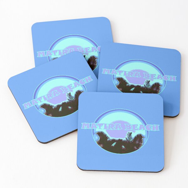 Item preview, Matira Beach Palm Trees and Typography - Bora Bora - French Polynesia - South Pacific - text high placement 6 of 6 designed and sold by Beachy.