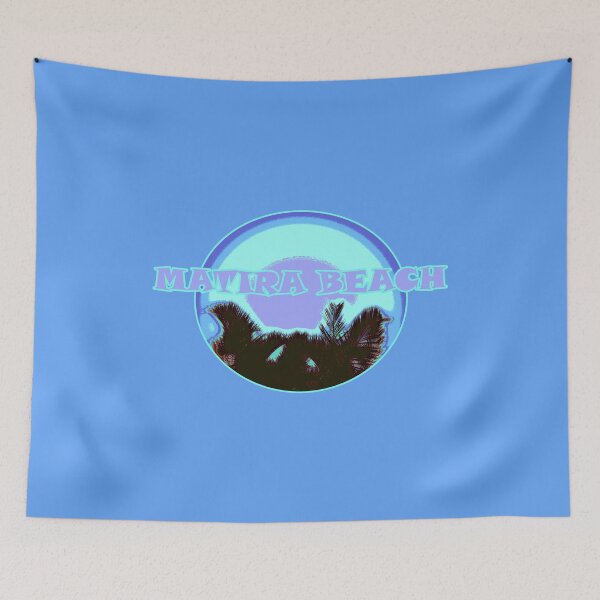 Item preview, Matira Beach Palm Trees and Typography - Bora Bora - French Polynesia - South Pacific - text high placement 6 of 6 designed and sold by Beachy.