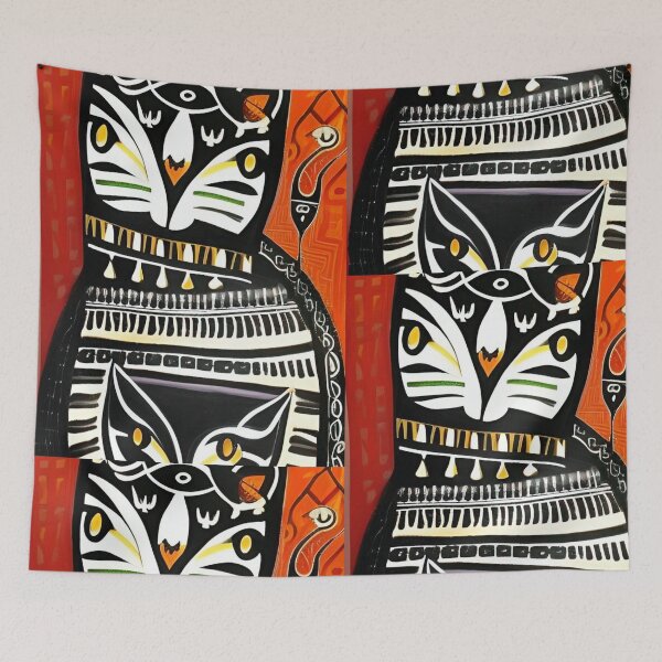 Item preview, Ghotki cats within cats, reading John Stuart Mill think they are cooler than Karachi pussycats designed and sold by Ioncure Design Studio 1.