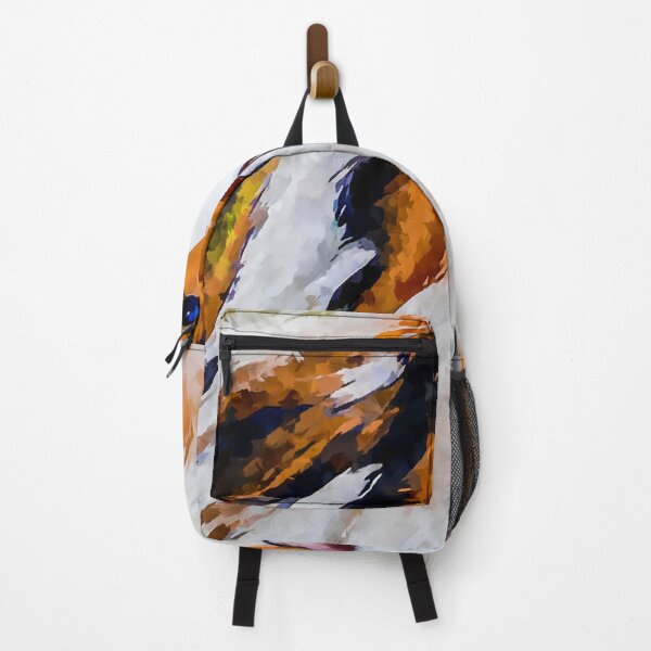 Item preview, Collie painting abstract art designed and sold by shrolts.