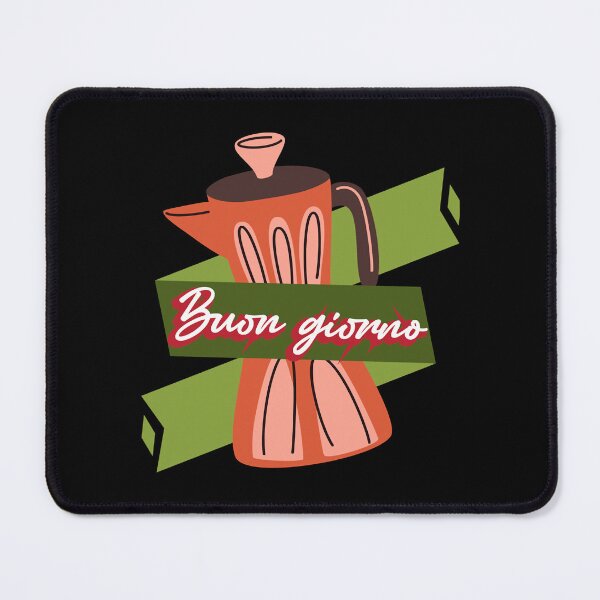 Item preview, Buon giorno italian phrase to say good morning or bon journée designed and sold by CheekyChicArtj.