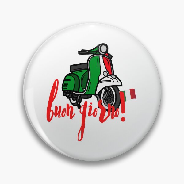 Item preview, Buon Giorno Italian phrases-Italy green white and red Good Morning. designed and sold by CheekyChicArtj.