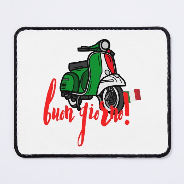 Item preview, Buon Giorno Italian phrases-Italy green white and red Good Morning. designed and sold by CheekyChicArtj.