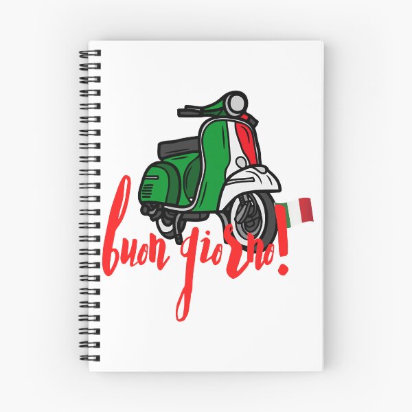 Item preview, Buon Giorno Italian phrases-Italy green white and red Good Morning. designed and sold by CheekyChicArtj.