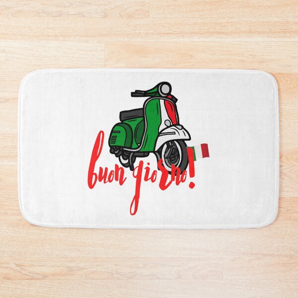Item preview, Buon Giorno Italian phrases-Italy green white and red Good Morning. designed and sold by CheekyChicArtj.