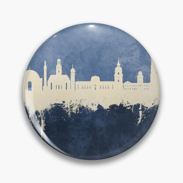 Item preview, Darmstadt Germany Skyline designed and sold by ArtPrints.