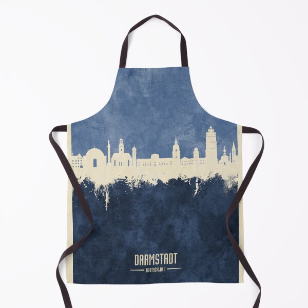 Item preview, Darmstadt Germany Skyline designed and sold by ArtPrints.