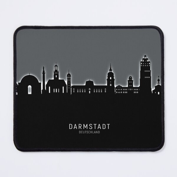 Item preview, Darmstadt Germany Skyline designed and sold by ArtPrints.