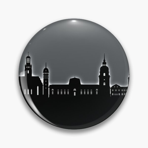 Item preview, Darmstadt Germany Skyline designed and sold by ArtPrints.