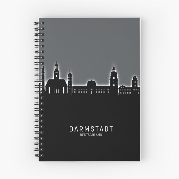 Item preview, Darmstadt Germany Skyline designed and sold by ArtPrints.