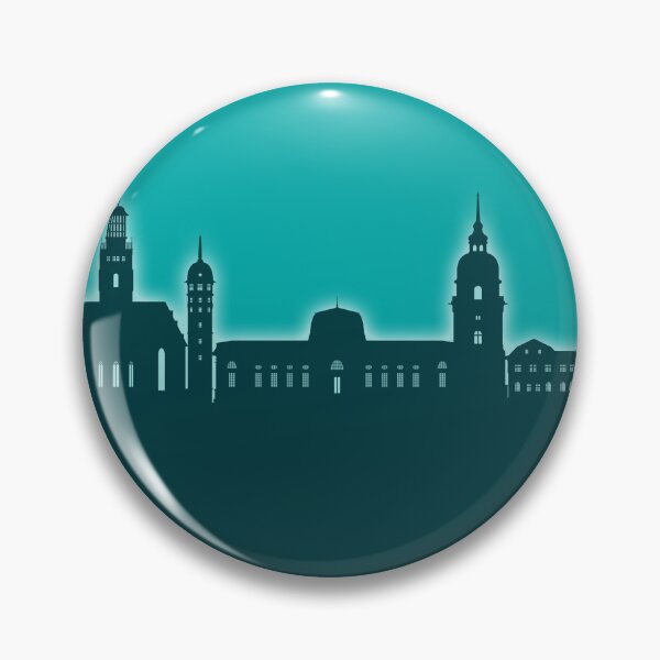 Item preview, Darmstadt Germany Skyline designed and sold by ArtPrints.