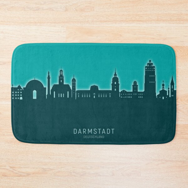 Item preview, Darmstadt Germany Skyline designed and sold by ArtPrints.